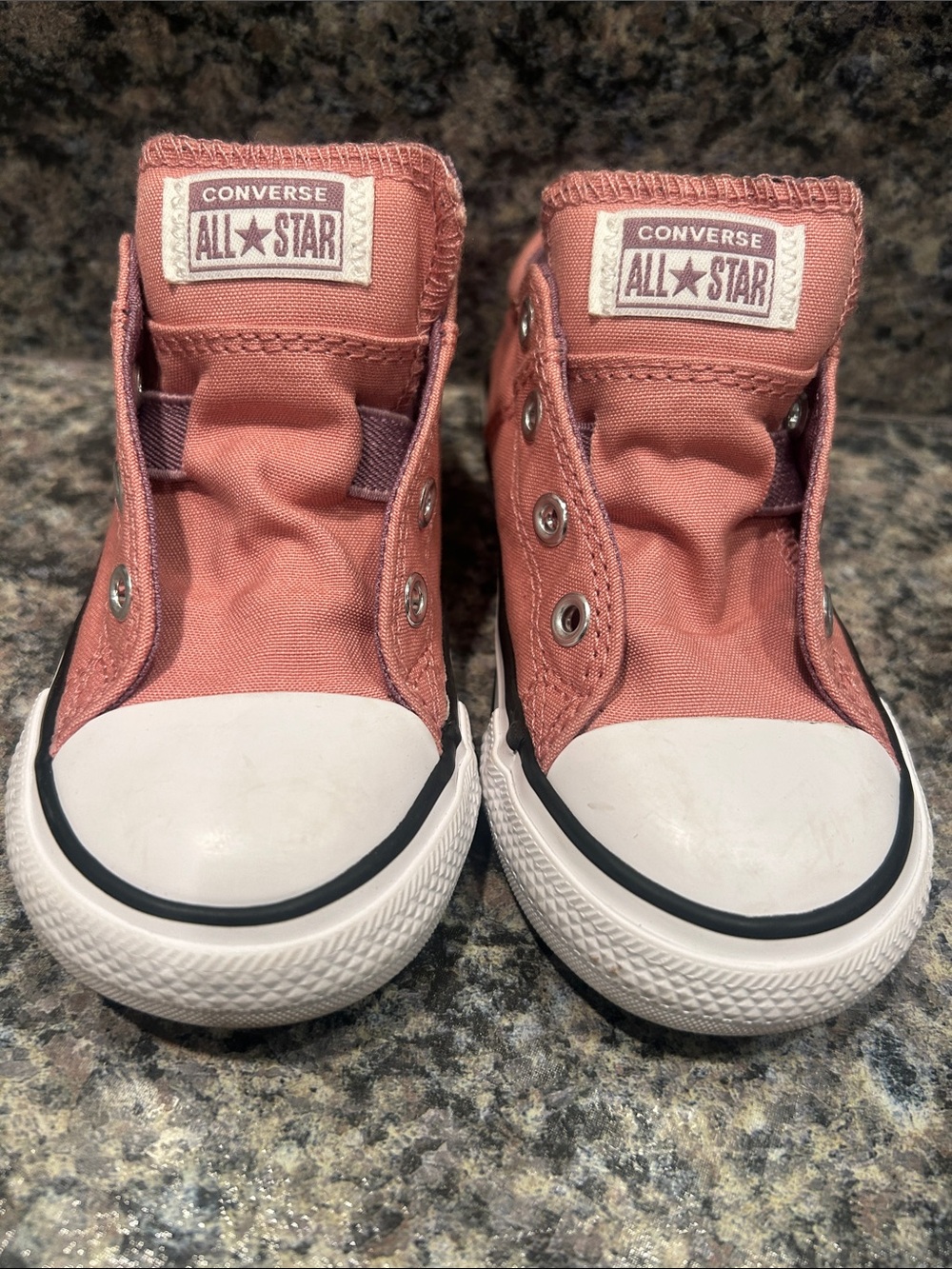 Converse Kids High-Top Sneakers in Dusty Rose size 8 (toddler)